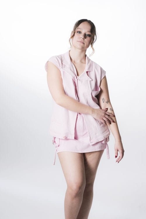 Blazer Top + Cargo Skort                                                                                               (Recommended to place the order 1 size up)