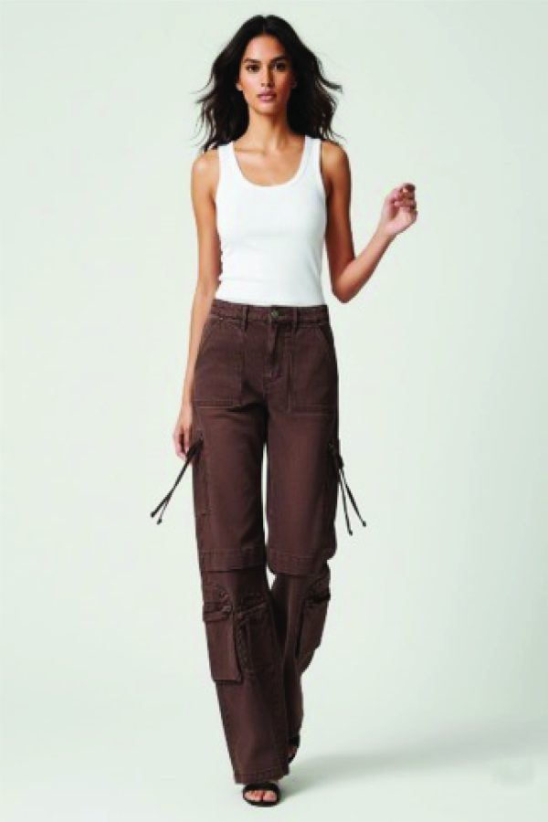 Multiple Cargo Multi Cargo Wide Leg (Recommend to place the order 1 size up) – Love Trends